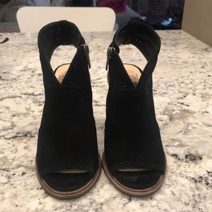 Vince Camuto peep toe bootie